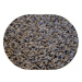 Kusový koberec Color shaggy šedý ovál 140 × 200 cm