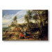 Obraz na plátně MILKMAIDS WITH CATTLE IN A LANDCAPE – Peter Paul Ruben