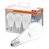 3PAK LED žárovka LED E27 A60 14W = 100W 1521lm 4000K Neutrální 360° OSRAM