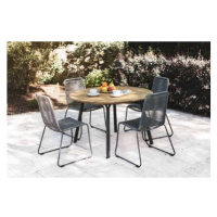 Zumm Garden Furniture® Zahradní set simi ⌀120 cm eukalyptus i