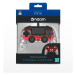 Gamepad Nacon Compact Controller Clear Red (PS4)