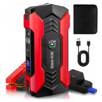 Powerbanka Jump Starter Power Bank Zařízení Akumulátor 12V Klemy Kabely