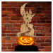 Dřevěná dekorace na Halloween - Strašidelný dům