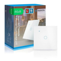 Nous L1T WiFi Smart světelný vypínač s Tasmota firmwarem