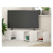 Sofahouse Designový TV stolek Laksha 90 cm bílý