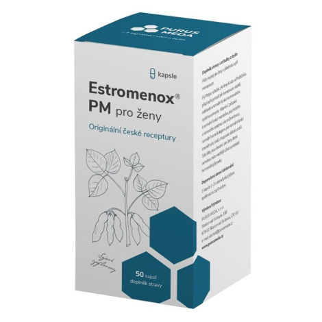 PM Estromenox pro ženy 50 kapslí PM TECHNOLOGY
