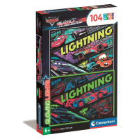 Puzzle Cars - Glowing, 104 ks