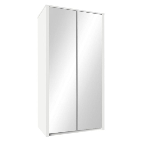 Skříň Maxim 2SD zrcadlo bílý BAUMAX