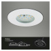 BRILONER LED vestavné svítidlo, pr. 7,5 cm, bílé IP44 BRI 7204-016