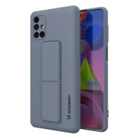 Wozinsky Kickstand Case silikonové pouzdro se stojánkem Samsung Galaxy M51 modré