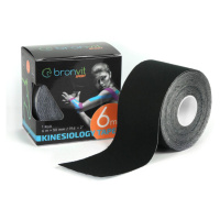 BronVit Sport Kinesio Tape classic 5 cm x 6 m tejpovací páska černá