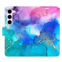 iSaprio flip pouzdro BluePink Paint pro Samsung Galaxy S23 5G