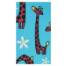 Kineziologické tejpy BB Tape pro citlivou pokožku - dětský motiv - žirafa Barva: limetková