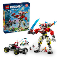 LEGO LEGO® DREAMZzz™ 71497 Cooperův tygří robot a Zerův hot rod