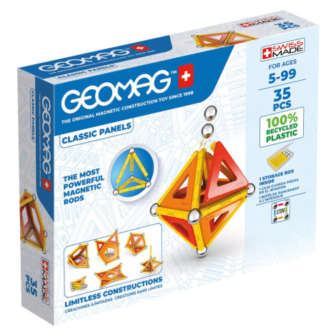 Geomag Classic Panels magnetická stavebnice 35 dílků
