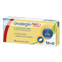 ANALERGIN NEO 5MG TBL FLM 10