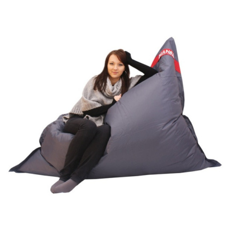 BEANBAG Sedací vak 179x140 perfekt dark gray