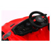 Mamido Elektrické autíčko Future EVA kola červené BBH-1188