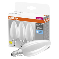 3PAK LED žárovka LED E14 B35 5,5W = 60W 806lm 4000K Neutrální 300° Filament OSRAM BASE