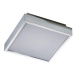 LED Koupelnové stropní přisazené svítidlo AZzardo Asteria 30 chrome 4000K AZ2477 24W 990lm 4000K