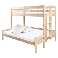 Patrová postel SKY borovice, 140x200 cm