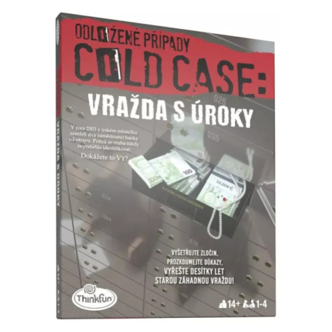 Ravensburger ThinkFun Odložené případy: Vražda s úroky