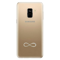 iSaprio čiré pouzdro - Infinity - Samsung Galaxy A8 2018