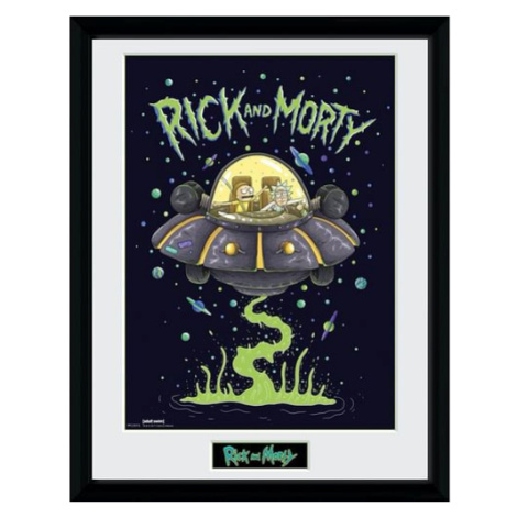 Obraz Rick and Morty - Ship GB Eye