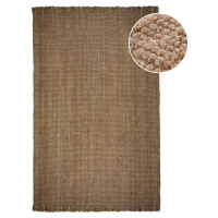 Hnědý jutový koberec Flair Rugs Jute, 200 x 290 cm