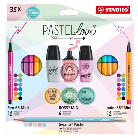 Souprava STABILO Pastellove 35 ks sada