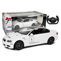 mamido  Auto na dálkové ovládání RC BMW M3 Rastar 1:14 bílé RC