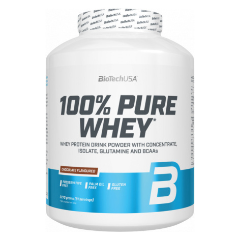 BioTech USA 100% Pure Whey 2270g - lískový oříšek