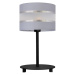 Stolní lampa HELEN 1xE27/60W/230V šedá/černá