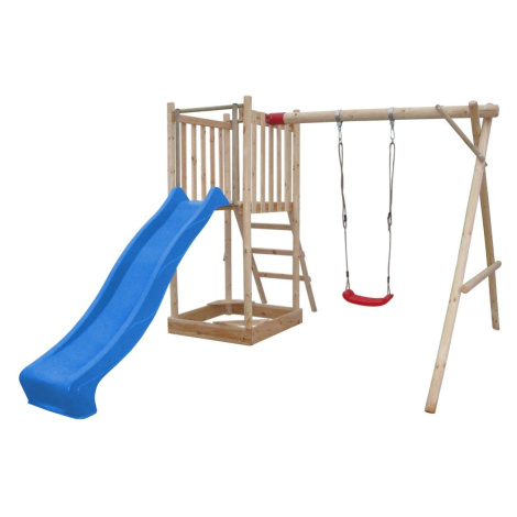 Dětské hřiště Marimex Play Basic 006 + modrá skluzavka