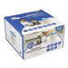 DUVO+ Fontánová napáječka s filtrem pro psy a kočky 20 × 20 × 13,5 cm, modrá-bílá
