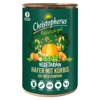 Christopherus Vegetarian - ovesné vločky s dýní 6 × 400 g