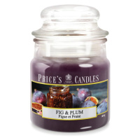PRICE´S MINI svíčka ve skle Fig & Plum - hoření 30h