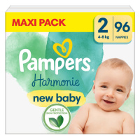 PAMPERS Pleny jednorázové Harmonie vel. 2 (96 ks) 4-8 kg