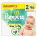 PAMPERS Pleny jednorázové Harmonie vel. 2 (96 ks) 4-8 kg