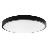 LED Koupelnové stropní svítidlo LED/18W/230V IP44 6500K pr. 25 cm černá