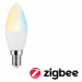 PAULMANN SmartHome ZigBee LED svíčka 5 W mat E14 2700-6500K TunableWhite 501.26
