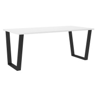 Stůl Cezar 185x90 – Bílý