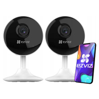 WiFi kamera C1C-B Ezviz Full Hd Mikrofon Vnitřní reproduktor 2 Kusy