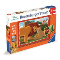 Ravensburger 120010296 Disney: Lví král 2x24 dílků