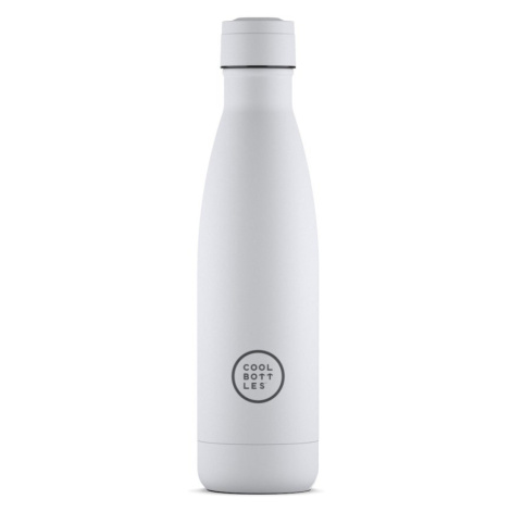 Nerezová termolahev COOL BOTTLES Mono White třívrstvá 500ml