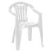 KETER Zahradní židle LORRA | bílá