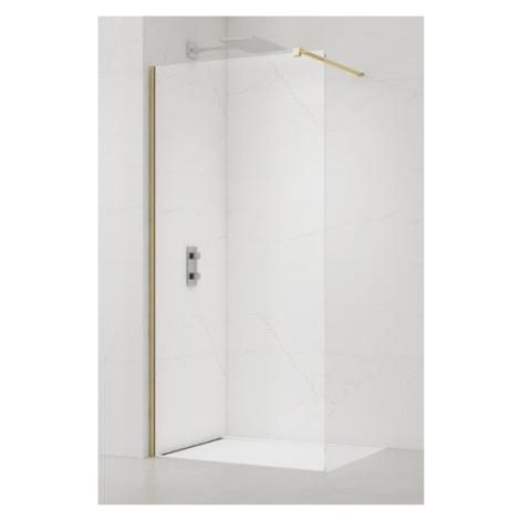 Sprchová zástěna Walk-in 85 cm SAT mosaz SATBWI85PRMO