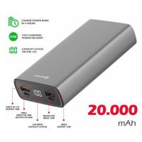 SWISSTEN ALUMINUM POWER BANK 20000 mAh