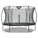 Trampolína s ochrannou sítí Silhouette trampoline Exit Toys kulatá průměr 305 cm černá