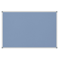 MAUL Nástěnka STANDARD, plstěný potah, světlá modrá, š x v 1800 x 900 mm